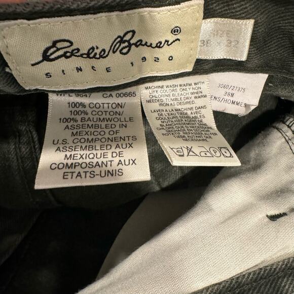 Eddie Bauer Men's Utility GorpCore Green Jeans 38x32 - Picture 3 of 9